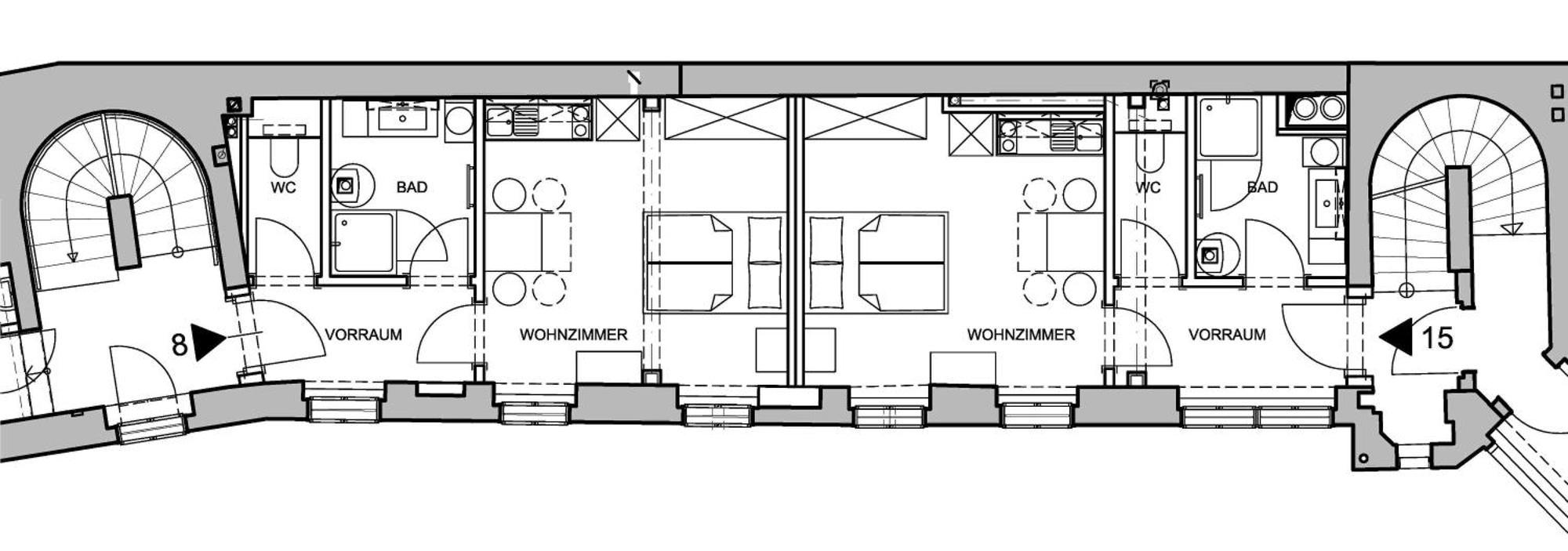 Schlossquadrat Apartment 8 Vienna Exterior photo